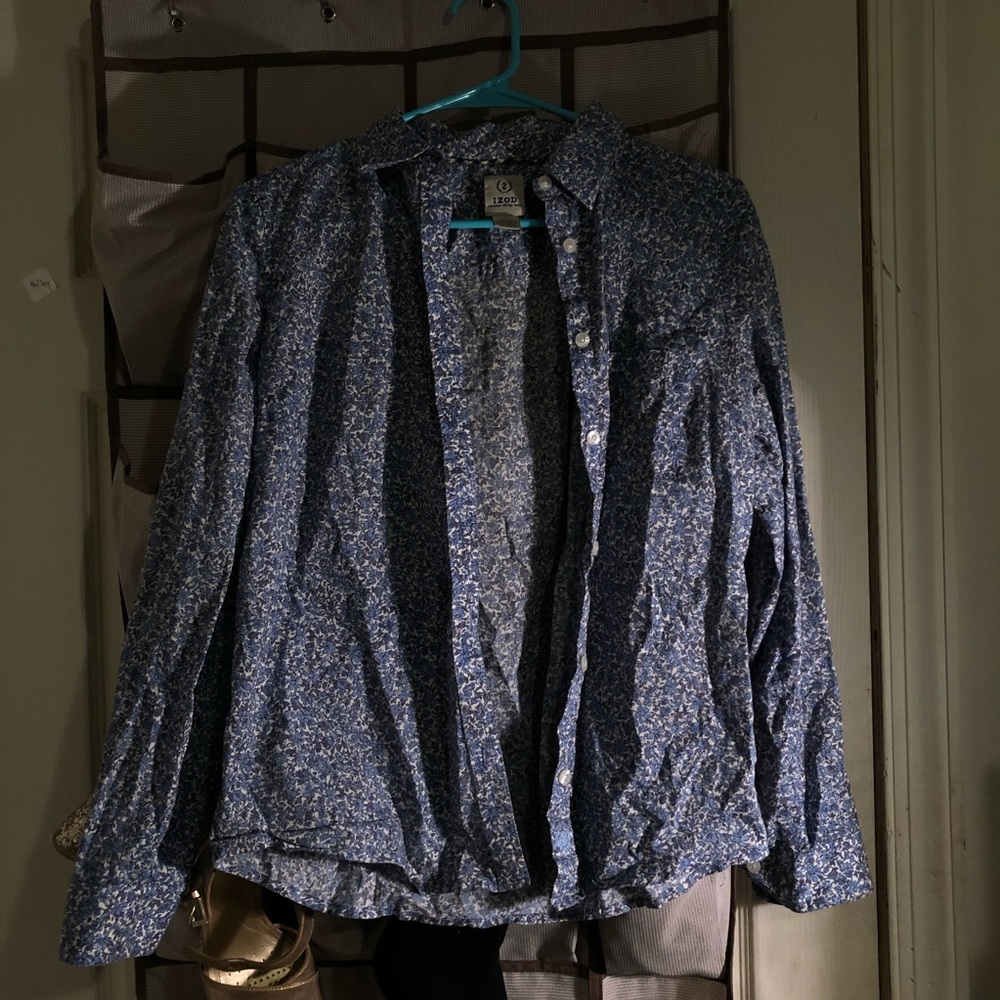 Flowery Button Down